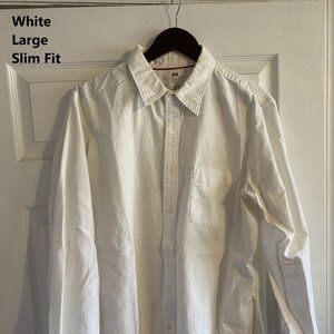 Uniqlo oxford dress shirts (Large, Slim fit)